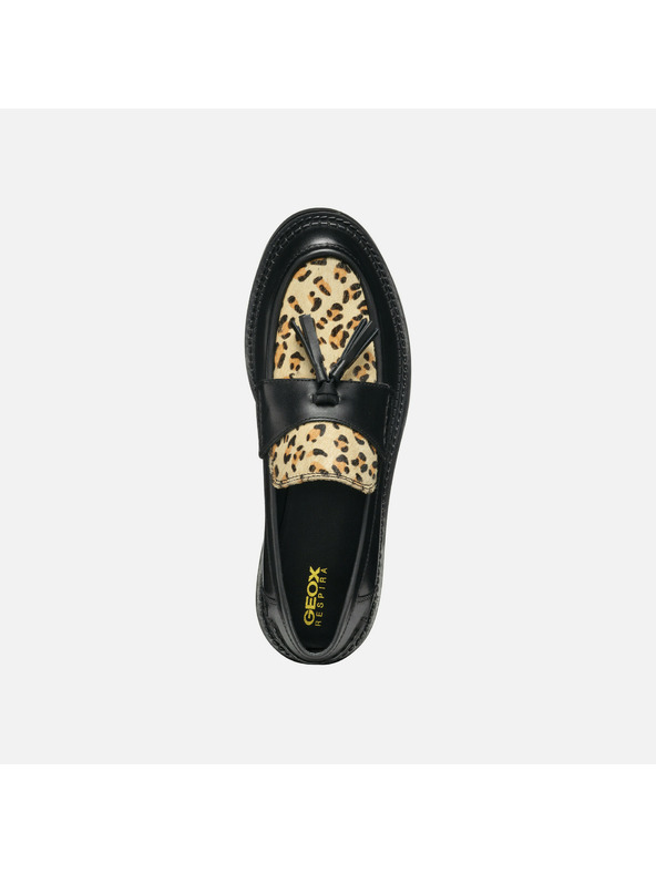 Geox Crne ženske mokasine Geox Serilda