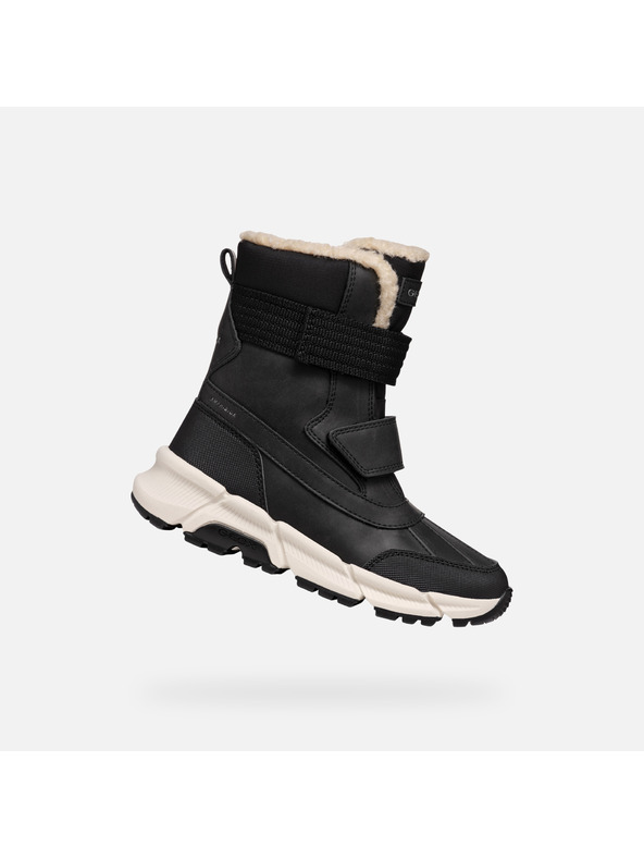 Geox Crne Geox Flexyper Plus gležnjače za dječake