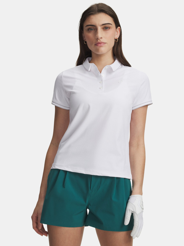 Under Armour Ženska polo majica Under Armour UA Drive Chill SS Polo-WHT