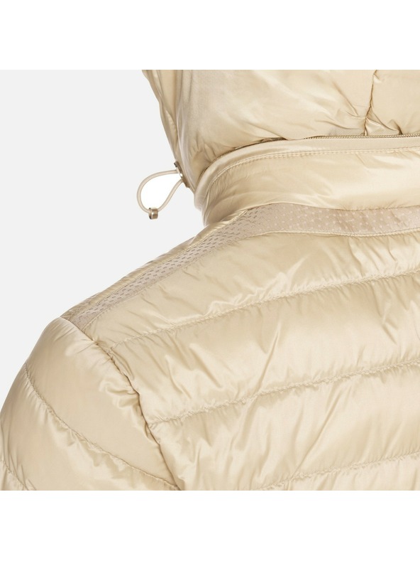 Geox Bež ženska pernata jakna Geox Jaysen