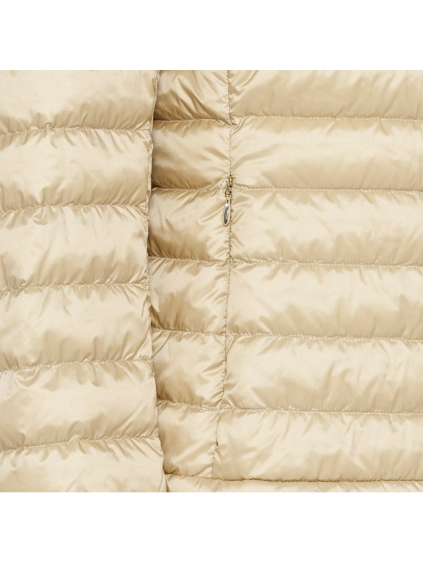 Geox Bež ženska pernata jakna Geox Jaysen