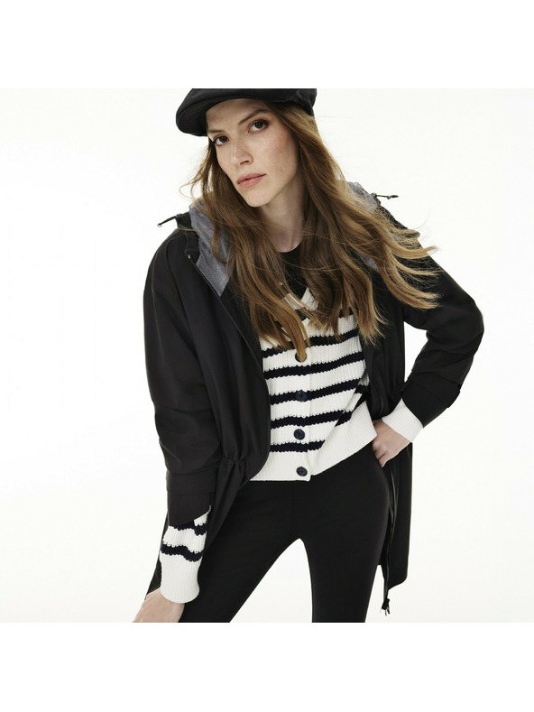 Geox Crna ženska parka Geox Hoara