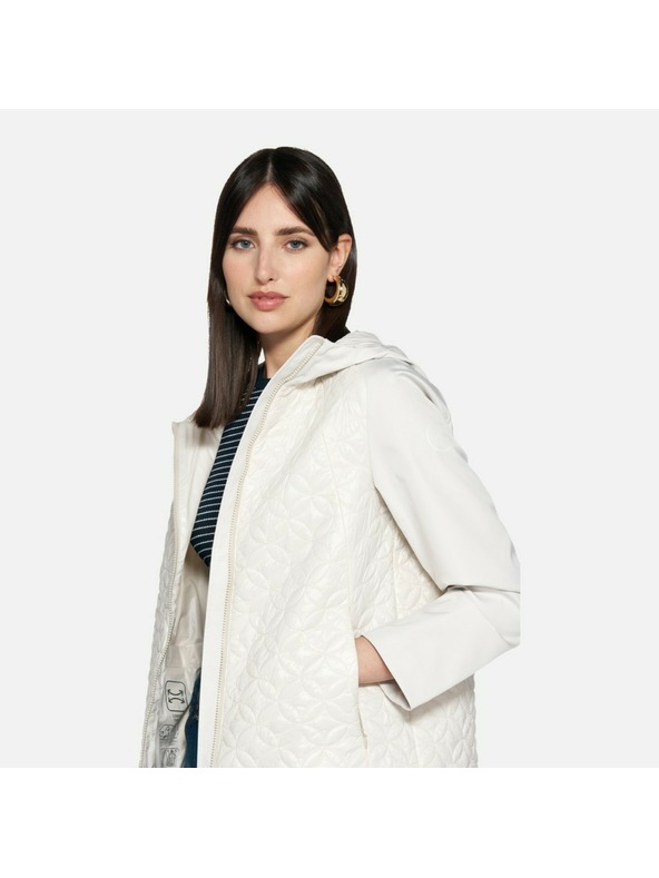 Geox Bijela ženska parka Geox Spherica