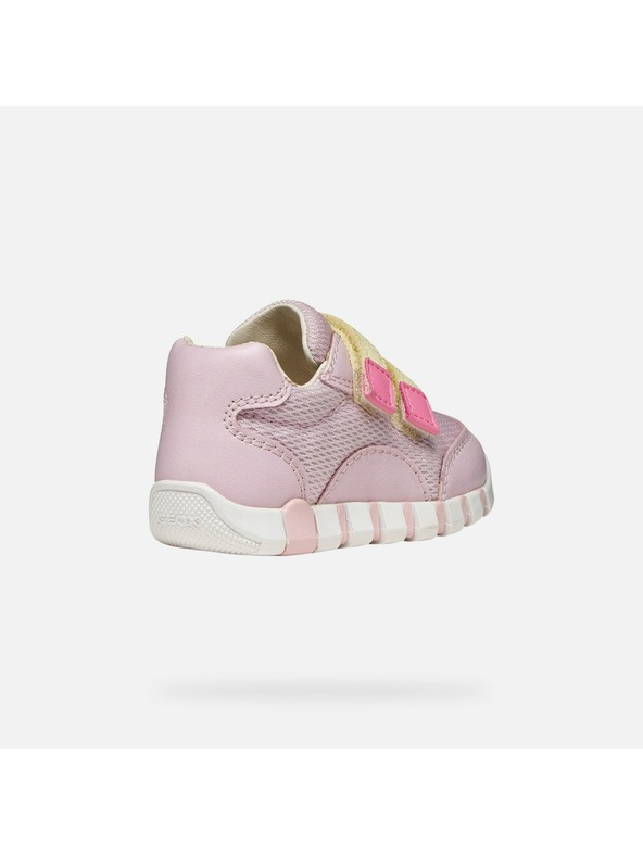 Geox Ružičaste djevojačke tenisice za prve korake Geox Iupidoo