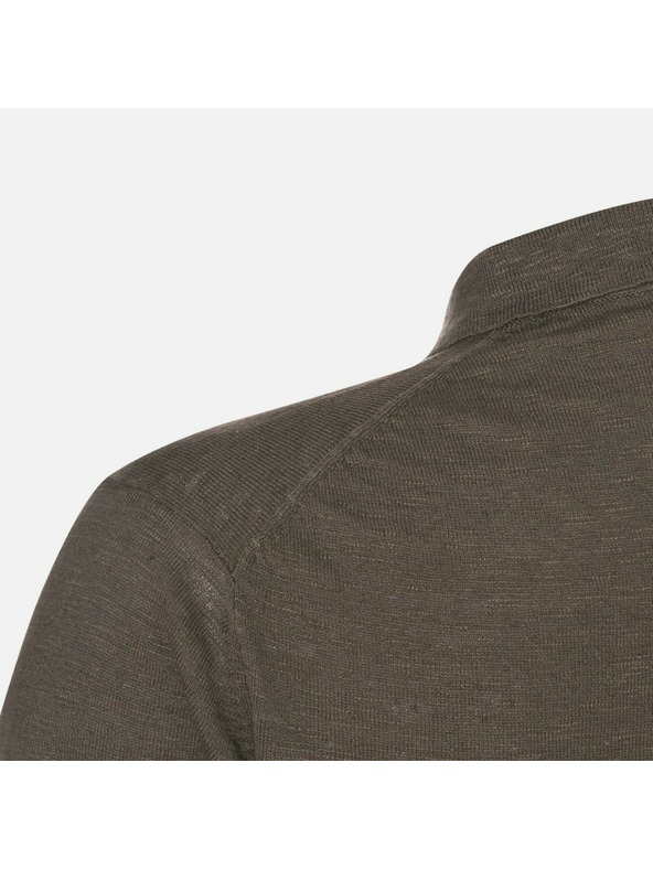 Geox Khaki muško polo majica Geox Knit