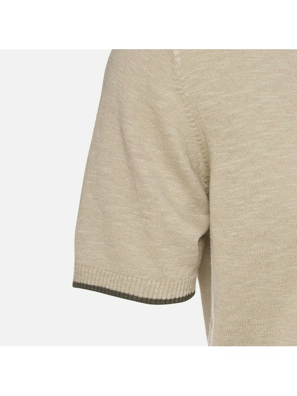 Geox Bež muško polo majica Geox Knit