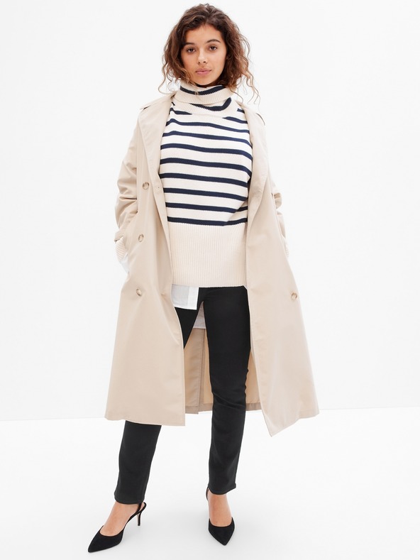 GAP Traperice straight Mid Rise Classic Straight Washwell GAP