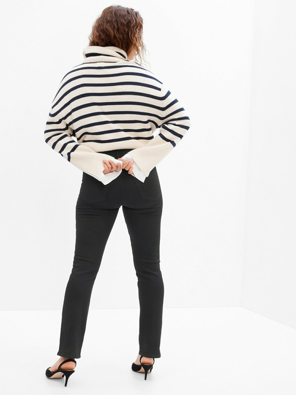 GAP Traperice straight Mid Rise Classic Straight Washwell GAP