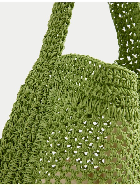 Marks & Spencer Tkana torba za kupovinu Marks & Spencer zelena