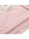 ALPINE PRO Dječja pamučna majica ALPINE PRO DORGO pale mauve varijanta pe
