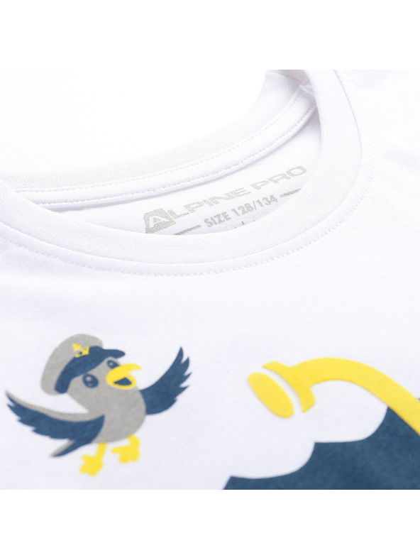 ALPINE PRO Dječja brzo sušeća majica ALPINE PRO REJO 2 white varijanta pa
