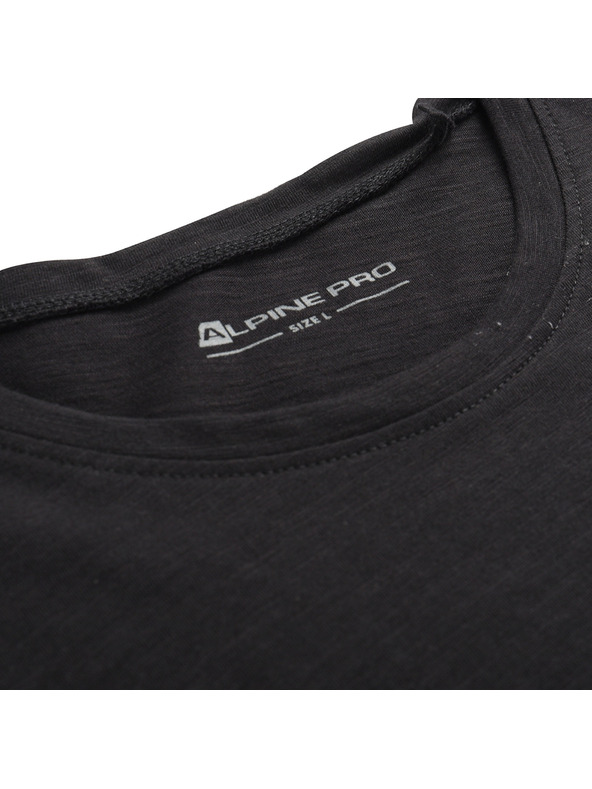 ALPINE PRO Muške pamučne majice ALPINE PRO QUARET 2 crna varijanta pa
