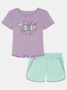 Under Armour Djevojčački set Under Armour UA BABY TEE KNIT SHORT SET
