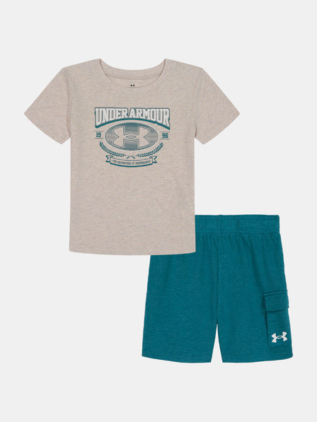 Under Armour Dječački set Under Armour UA CARGO SHORT SET-BRN