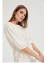 Moodo Košulja s naduvenim rukavima kremasta Moodo