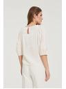 Moodo Košulja s naduvenim rukavima kremasta Moodo