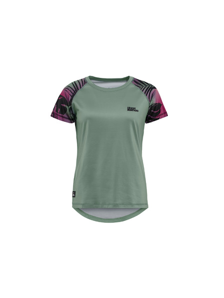 Horsefeathers Biciklističko majice Deco - iceberg green/hawaii