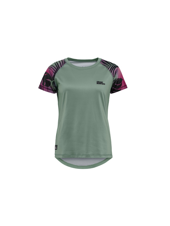 Horsefeathers Biciklističko majice Deco - iceberg green/hawaii