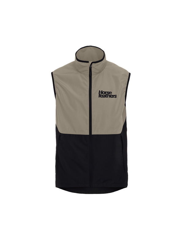 Horsefeathers Biciklistički prsluk Hill - taupe/crna