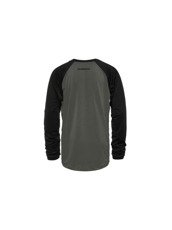 Horsefeathers Dječji bike dres Spike LS - chimera/crna