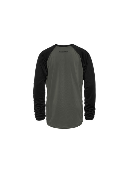 Horsefeathers Dječji bike dres Spike LS - chimera/crna