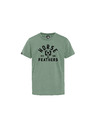 Horsefeathers Dječja majica Pedal - iceberg green