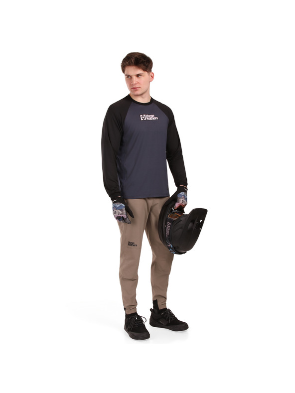 Horsefeathers Biciklistički dres Spike LS - indigo/black