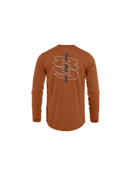 Horsefeathers Biciklističke majice Fury LS - rust