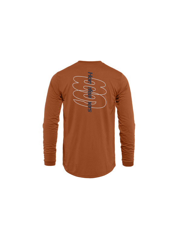 Horsefeathers Biciklističke majice Fury LS - rust