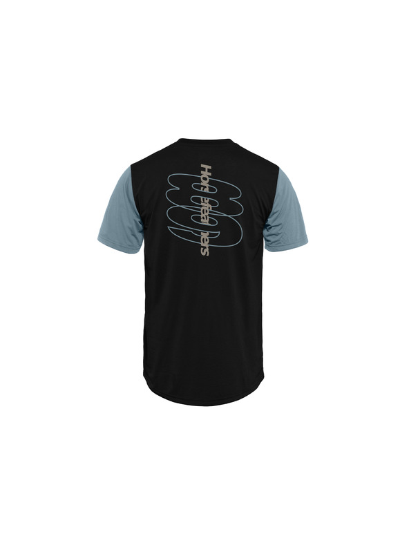 Horsefeathers Biciklističke majice Fury - black/citadel