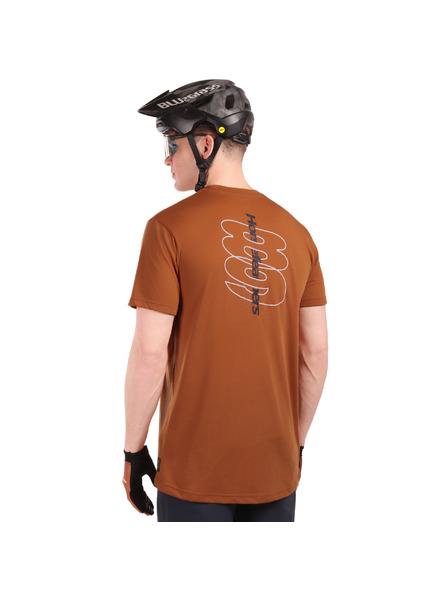 Horsefeathers Biciklističke majice Fury - rust