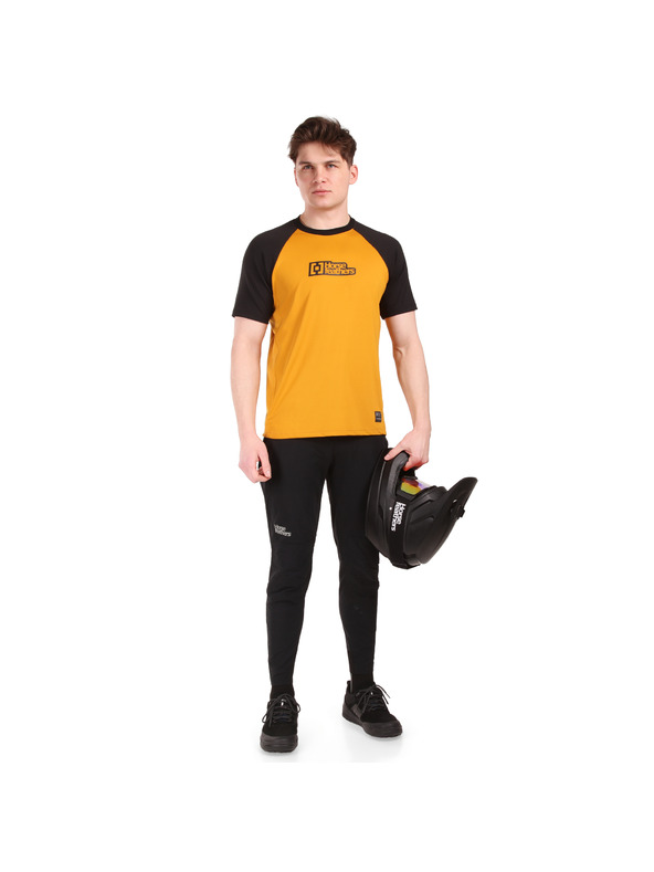 Horsefeathers Biciklistički dres Spike - sunflower/black