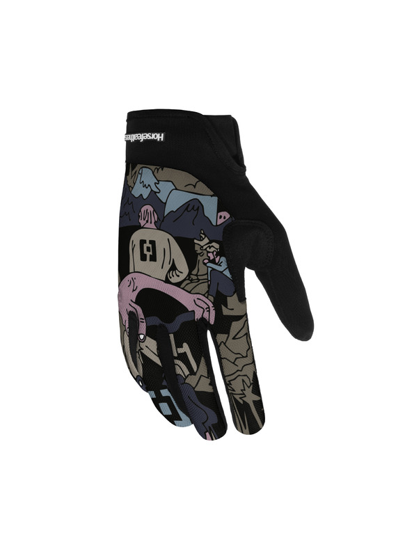 Horsefeathers Biciklističke rukavice Digger - doodle