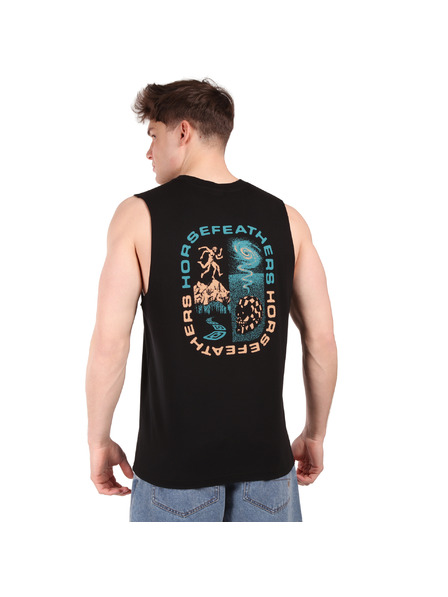 Horsefeathers Majica bez rukava Instinct - crna