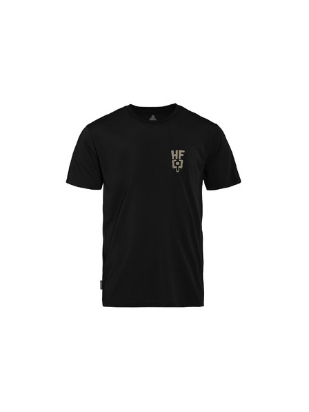 Horsefeathers Funkcionalna majica Pedal - crna