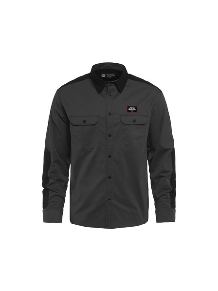 Horsefeathers Tehnička biciklistička košulja Prom - tamnosiva