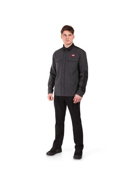 Horsefeathers Tehnička biciklistička košulja Prom - tamnosiva