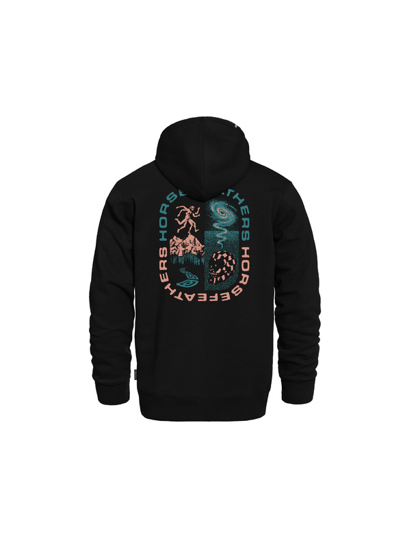 Horsefeathers Dukserica Instinct - black