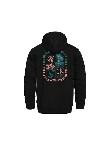 Horsefeathers Dukserica Instinct - black