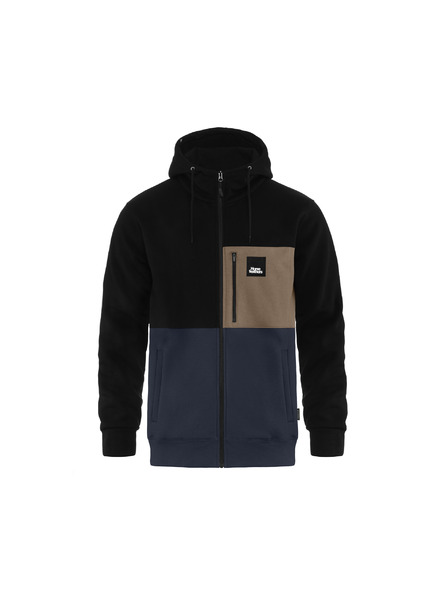 Horsefeathers Dukserica Vick - black/indigo