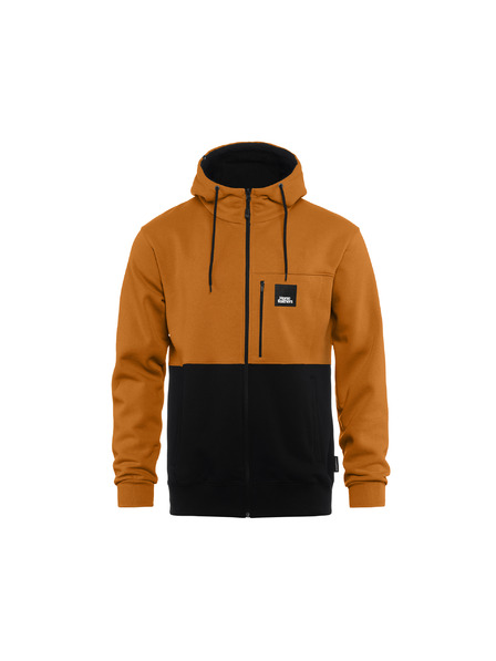 Horsefeathers Dukserica Vick - pumpkin/black