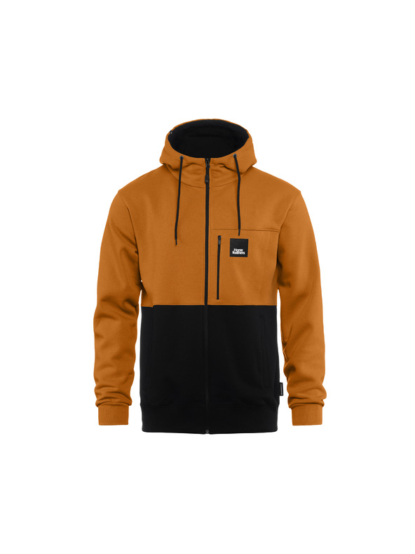 Horsefeathers Dukserica Vick - pumpkin/black