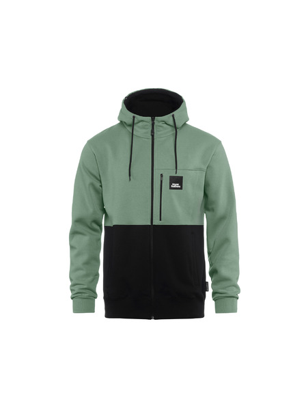 Horsefeathers Dukserica Vick - iceberg green/black