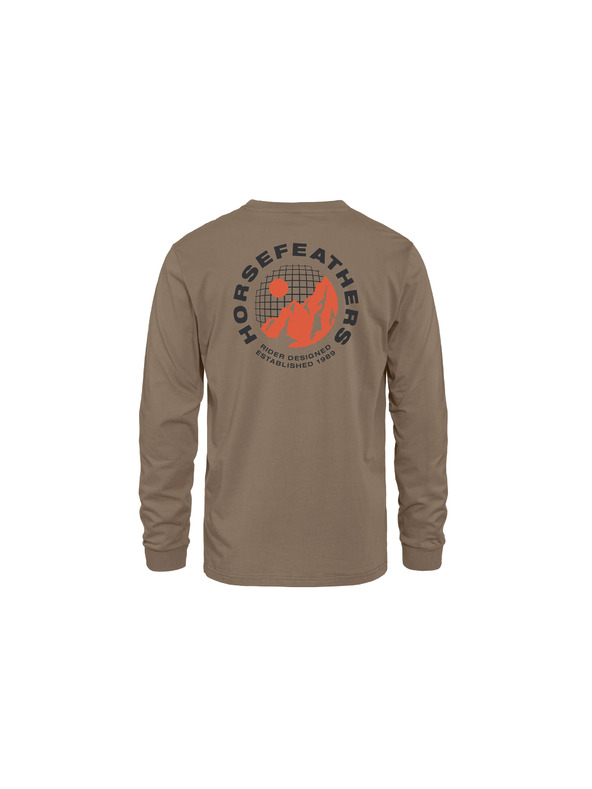 Horsefeathers Majica Altitude LS - fossil