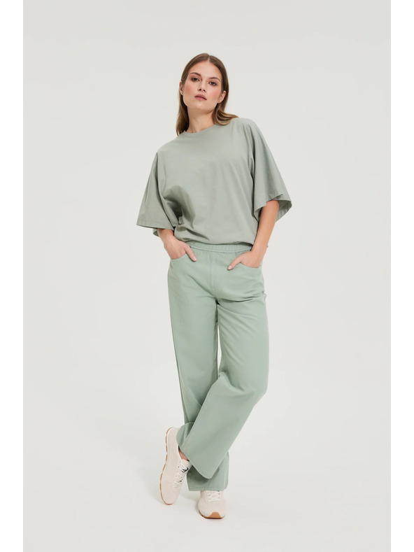 Moodo Traperice sa sirkim nogavicama khaki Moodo