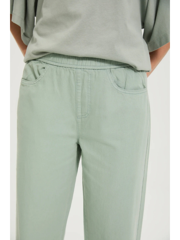 Moodo Traperice sa sirkim nogavicama khaki Moodo