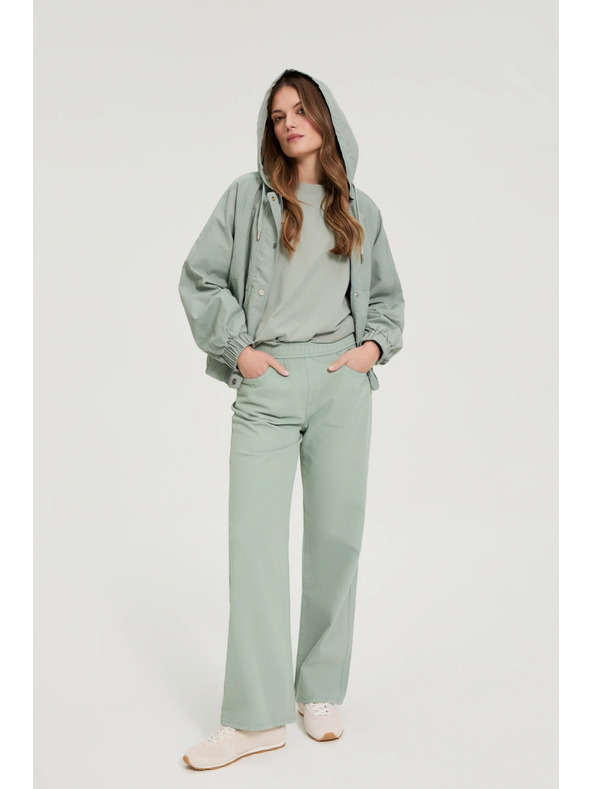 Moodo Traperice sa sirkim nogavicama khaki Moodo