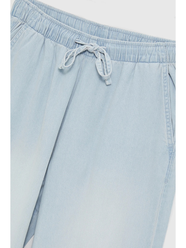 Moodo Traperice širokih nogavica plave Moodo