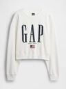 GAP Oversize dukserica s logom VintageSoft GAP