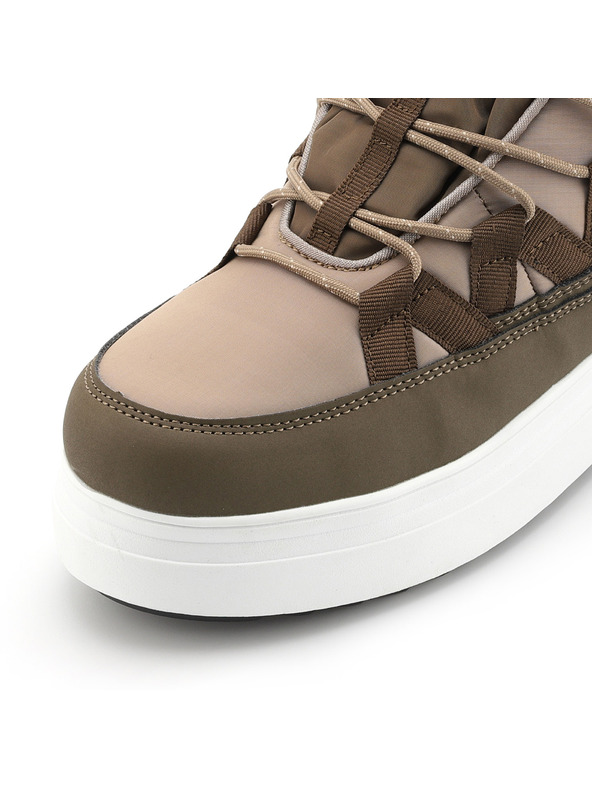 ALPINE PRO Ženska zimska obuća s ptx membranom ALPINE PRO IKEDA chocolate chip